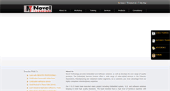 Desktop Screenshot of novel-technology.com